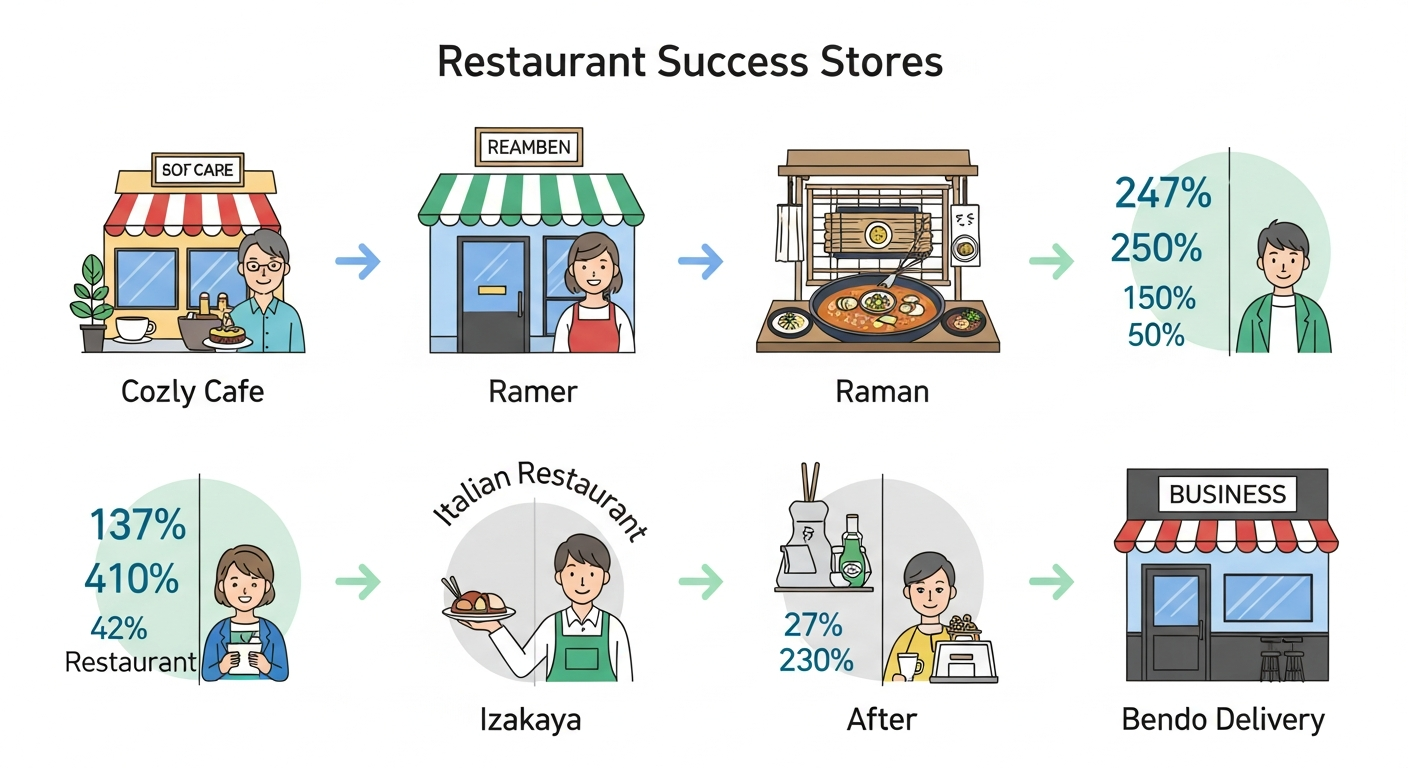飲食店AI活用の5つの成功事例