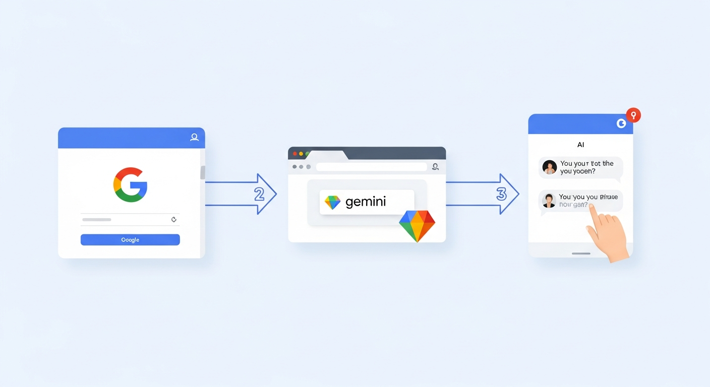 Gemini始め方3ステップ