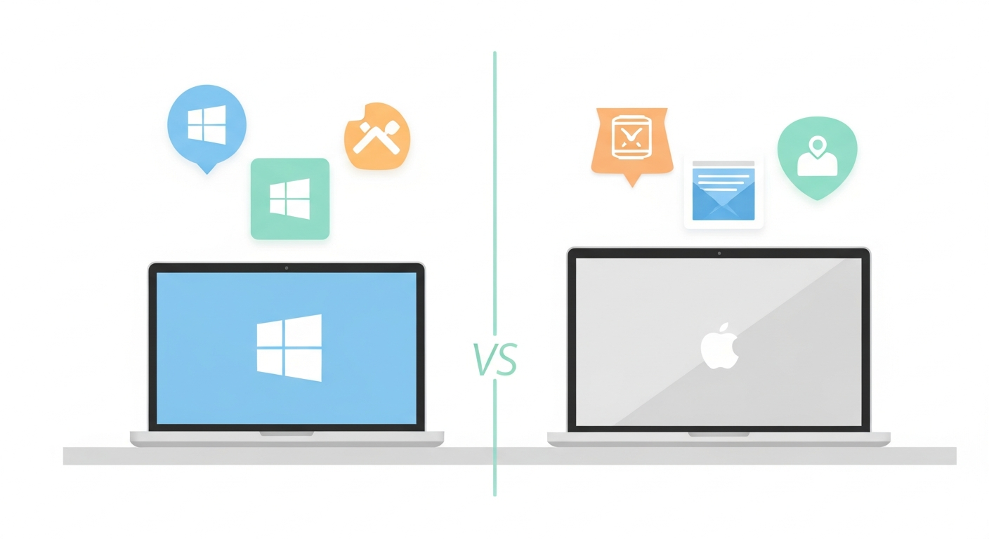 WindowsとMacの比較