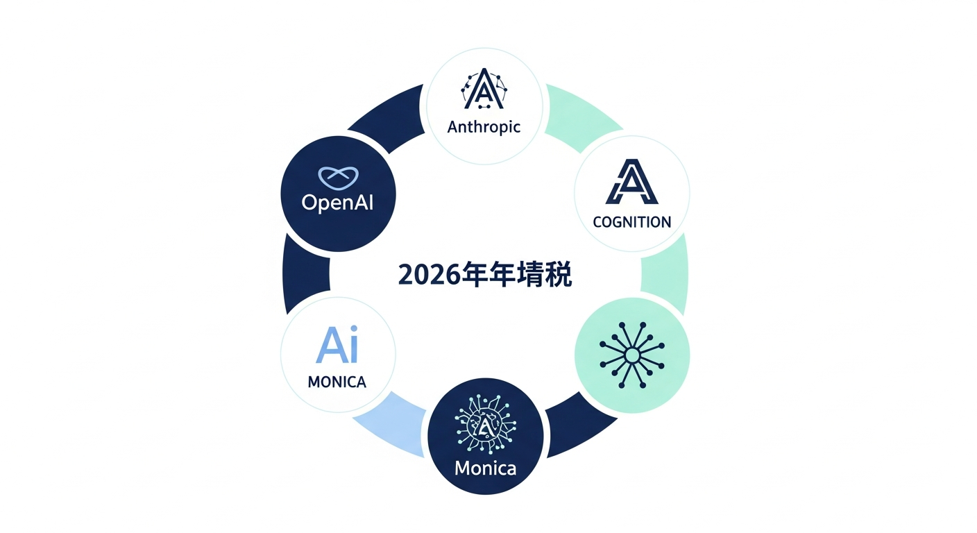 2026年最新の注目AIエージェント製品5選のヒーロー画像